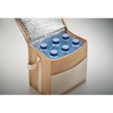 LONA - Jute en canvas koeltas 3L