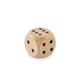 DADIN - Schima houten dobbelsteen 3cm