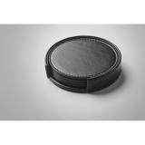 POSA SET - Set van 4 PU onderzetters