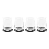 POSA SET - Set van 4 PU onderzetters