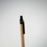 ITEA COLOUR - Bamboe balpen met drukknop