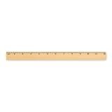 RULER30 - Houten liniaal 30cm
