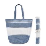 HUMMUM - Strandtas met hamamdoek