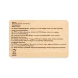 CUSTOS + - Bamboe RFID kaarthouder