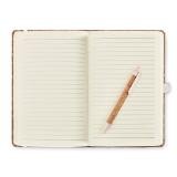 SUBER SET - A5 kurk notitieboek balpen set