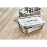 DOUBLE CHAN - RVS lunchbox 1200ml