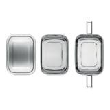 DOUBLE CHAN - RVS lunchbox 1200ml