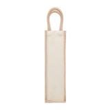 CAMPO DI VINO - Jute wijntas voor 1 fles