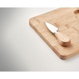DARFIELD - Bamboe kaasplank met mes