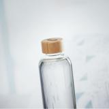 FRISIAN - Glazen fles 650ml bamboe dop