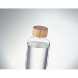 FRISIAN - Glazen fles 650ml bamboe dop