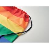 BOW - Regenboog RPET trekkoordrugzak