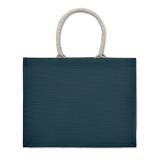 AURA - Jute tas met katoenen hengsels