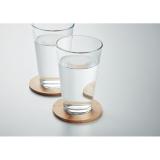 BAYIN SET - Set van 6 bamboe onderzetters