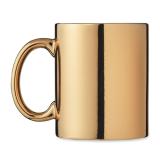 HOLLY - Keramische mok metallic 300 ml