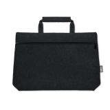 TAPLA - RPET vilt laptop tas met rits