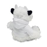 MANNY - Pluchen koe met hoodie