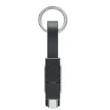KEY C - Sleutelhanger met 4 in 1 kabel