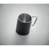 TRUMBA - Metalen mok dubbelwandig 300ml