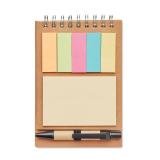 MULTIBOOK - Notitieboekje met balpen