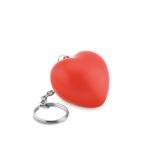 LOVY RING - Sleutelhanger met PU hart