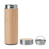 BATUMI - Dubbelwandige bamboe fles 400ml