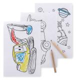 FOLDER2 GO - Kleurset met 6 potloden