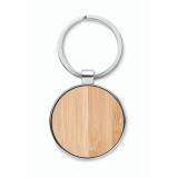 BALLARAT - Bamboe sleutelhanger rond