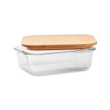 TUNDRA LUNCHBOX - Lunchbox glas bamboe deksel9000