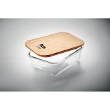 TUNDRA LUNCHBOX - Lunchbox glas bamboe deksel9000