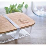 TUNDRA LUNCHBOX - Lunchbox glas bamboe deksel9000
