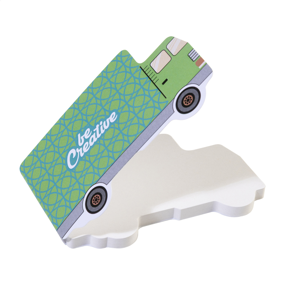 CreaStick Truck - custon made sticky notitieblok