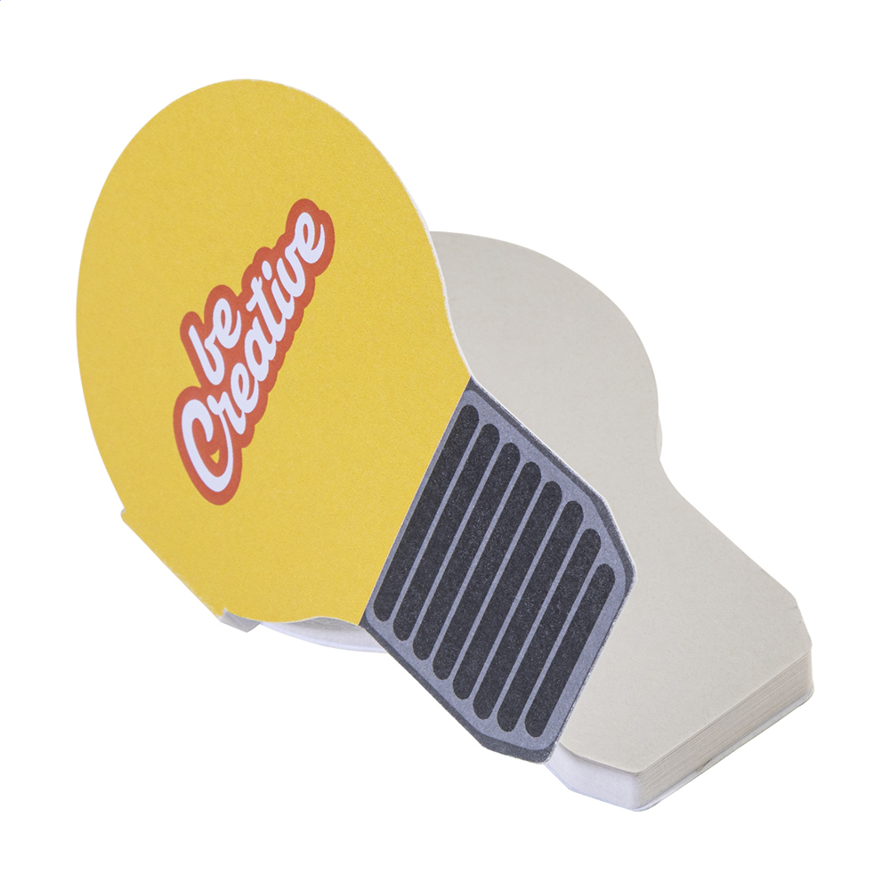 CreaStick Bulb - custon made sticky notitieblok