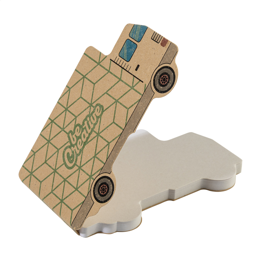 CreaStick Truck Eco - custon made sticky notitieblok