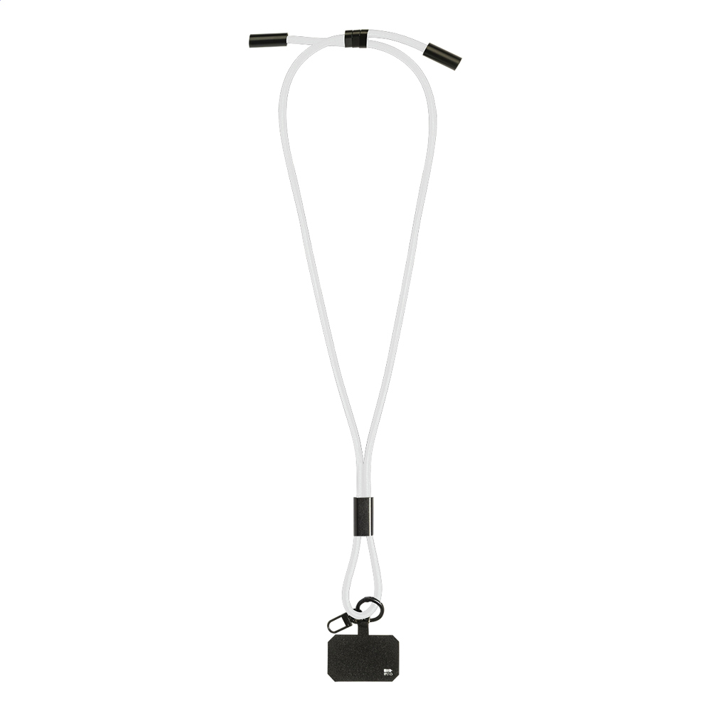HolCharge - 60W RPET mobiele sleutelkoordkabel