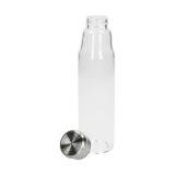Glazen fles met hoes "Life" 0,7 l