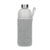 Glazen fles met hoes Iced 1,0 l