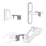Sleutelhanger "Veilig contact"