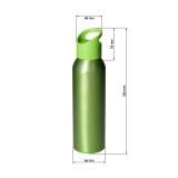 Aluminiumfles "Houston", 0,6 l