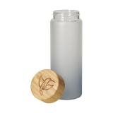 Glazen fles "Frosted" 0,55 l