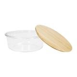Glazen doos Balance, rond 19x7,5 cm