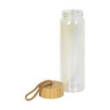 Glazen fles "Bamboo", 0,65 l, kleur