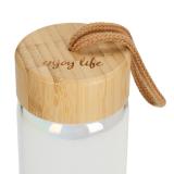 Glazen fles "Bamboo", 0,65 l, kleur