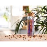 Glazen fles "Bamboo", 0,65 l, kleur