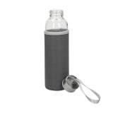 Glazen fles met hoes "Pure", 0,5l