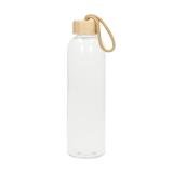 Glazen fles met hoes "Natural", 0,7l