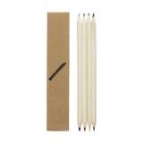 Set van 4 kleurpotloden "Duo"
