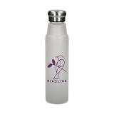 Glazen fles Life 700 ml, mat