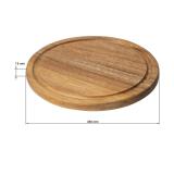 Snijplank "Acacia" rond