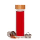 Glazen fles "Thee" 0,40 l